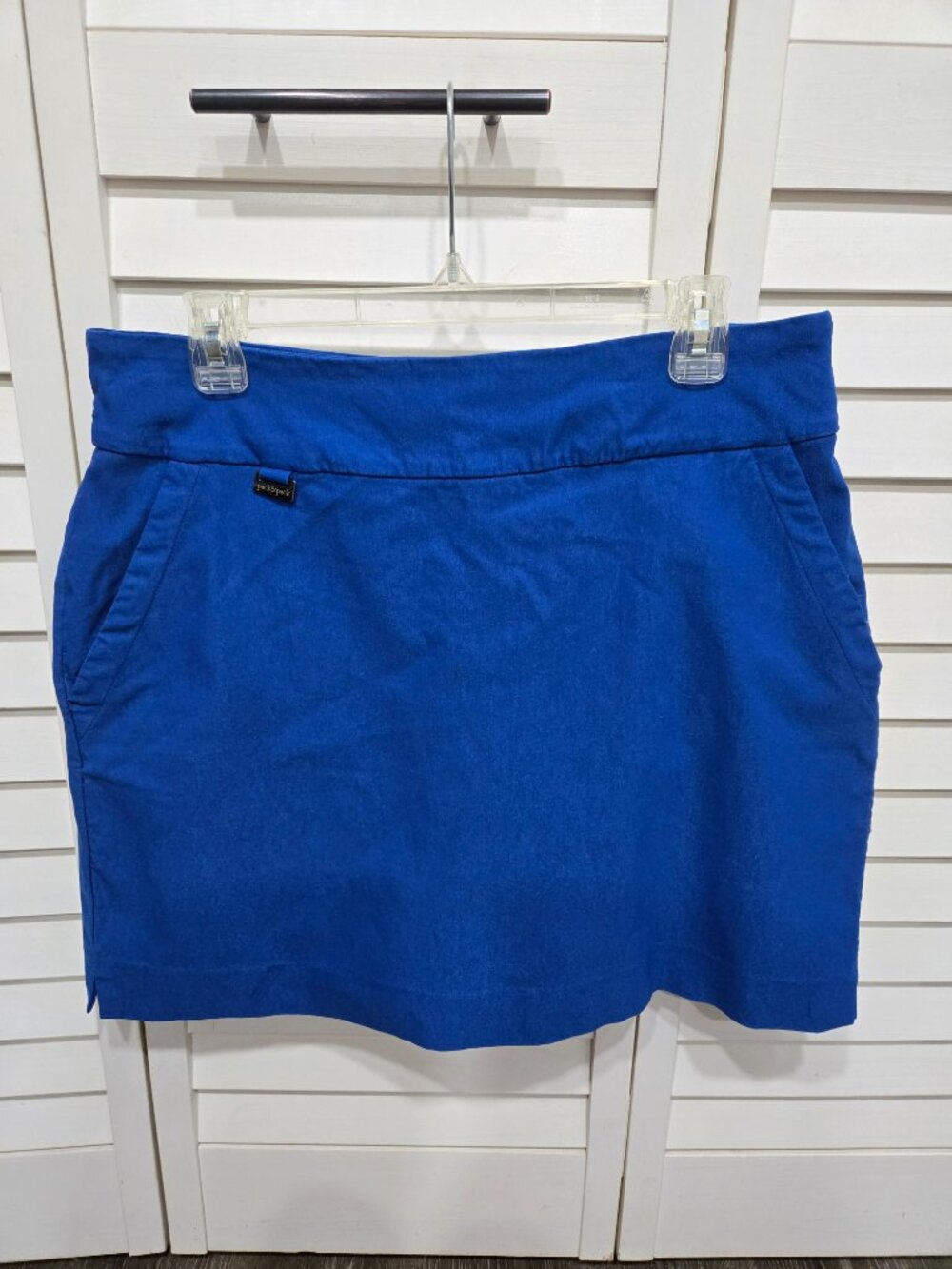 Royal Blue Skort Peck & Peck, Size 12